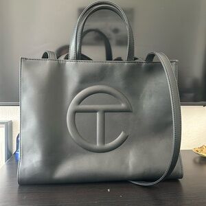 Black Telfar medium Tote